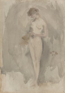 「背の高い花」のための研究、1886年頃